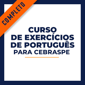 Curso de Exercícios Português Cebraspe  - Aprenda com o Método LPP