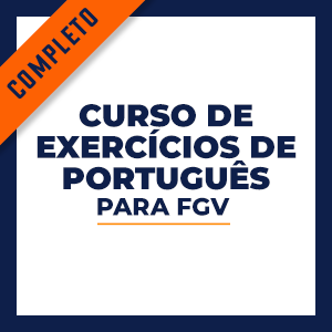 Curso de Exercícios Português FGV  - Aprenda Com o Método LPP